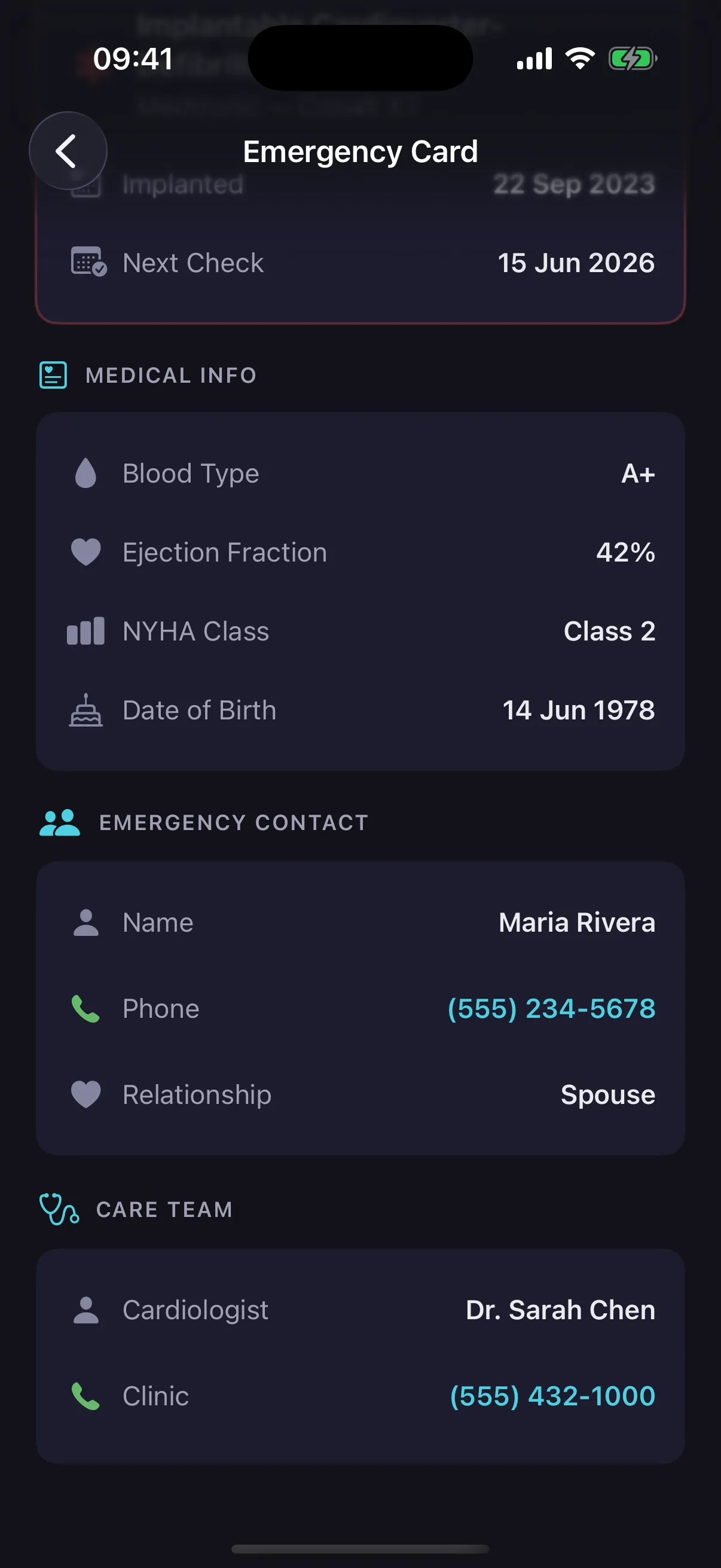 CardioVista education hub with categorized cardiac health articles